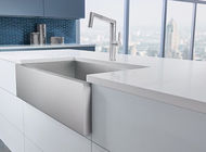 New Design Apron Stainless Steel Kitchen Sink With Luxurious Satin Finish