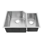 Household Double Bowl Undermount Stainless Steel Kitchen Sink No Faucet / Undermount  Kitchen Sink