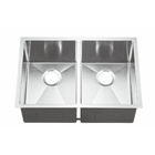Commercial Flush Mount Undermount Stainless Steel Kitchen Sink With Long Lifetime