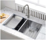 Undermount Double Bowl Brushed Stainless Steel Kitchen Sink
