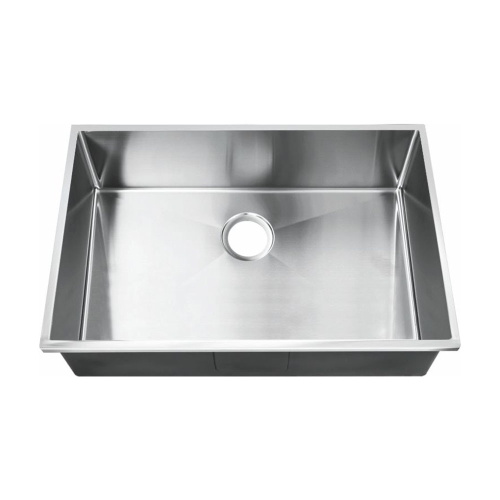 Undermount / Top Mount Stainless Sink , Custom Size Kitchen Sink For Hotel