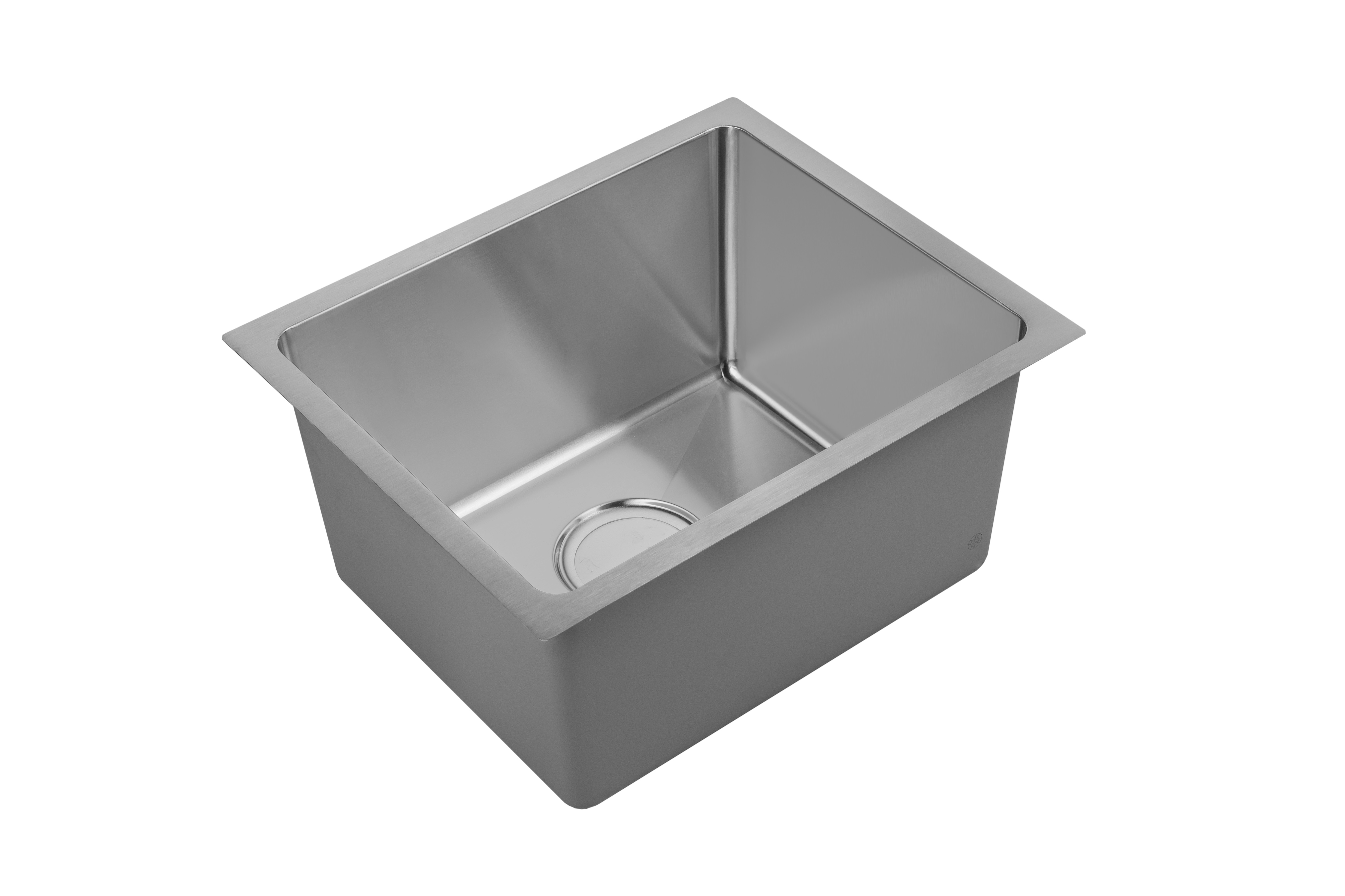 Rectangular Stainless Steel Corner Kitchen Sink Durable Nano Sliver 1.2