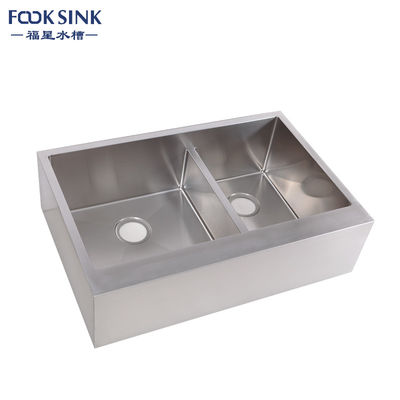 Farmhouse Apron Front Stainless Steel Kitchen Sink With Long Using Life