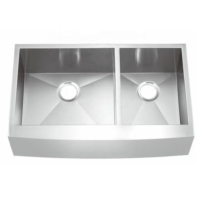Rectangular Stainless Trough Sink Commercial , Polished Metal Classic Sink