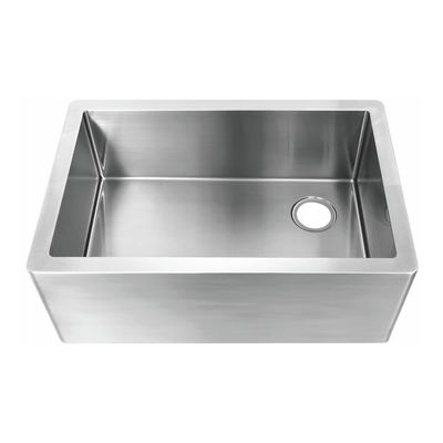 Silver Apron Stainless Steel Kitchen Sink Top Mount & Undermount Installation