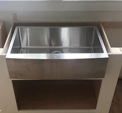 Silver Apron Stainless Steel Kitchen Sink Top Mount & Undermount Installation