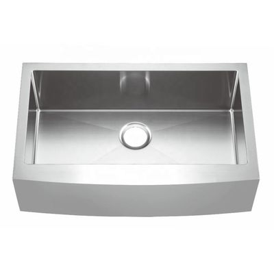 OEM/ODM Single Bowl Apron Front Sink , Hand Made Stainless Steel Apron Front Sink