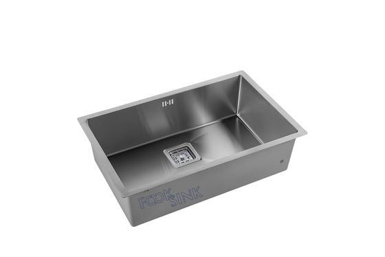 Custom Kitchen 8% Nickel Undermount Stainless Steel Kitchen Sink
