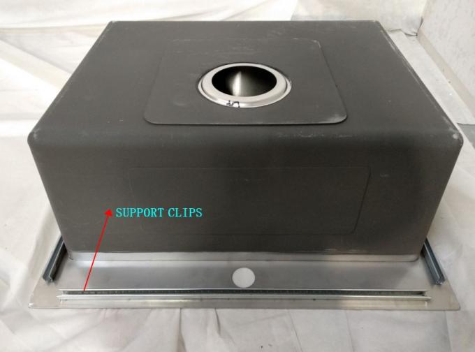 Anti Rust 304ss Top Mount Stainless Steel Kitchen Sink With Sound