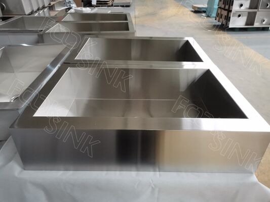 Farmhouse Apron Front Kitchen Sinks with drainer 10inch deep Heavy Duty 3mm Thicken 304 Stainless Steel Sinks basin