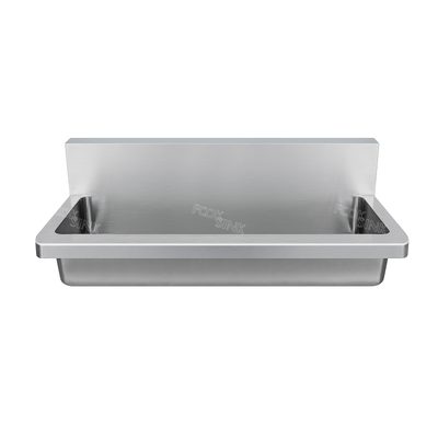 Outdoor Public Wash trough Sink Wholesaler Commercial Industrial Multi Person/Faucet Hand washing Sink 304 316 Stainless Steel Sink
