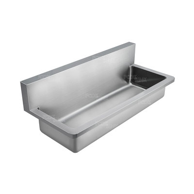 Outdoor Public Wash trough Sink Wholesaler Commercial Industrial Multi Person/Faucet Hand washing Sink 304 316 Stainless Steel Sink