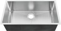 32''X18''X10'' Undermount Stainless Steel Kitchen Sink With Dampening Pads