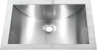 Stainless Steel Bathroom sink 21 in. Undermount Bathroom Sink overmount in Stainless Steel