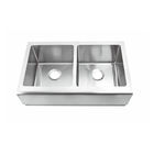 18 Gauge Stainless Steel Sink No Faucet For Family Kitchen / School / Hospital