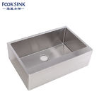 Modern Design Silver Apron Stainless Steel Kitchen Sink CUPC Certificate