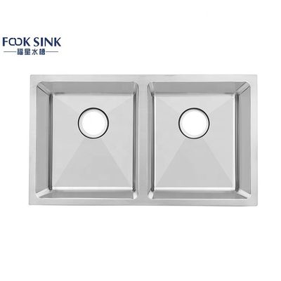 Double Drainer Kitchen Sinks Stainless Steel Undermount Installation