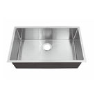 32" L X 19" W X 10 D Undermount Stainless Steel Kitchen Sink With Basket Strainer