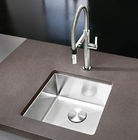 18 Inch Undermount Stainless Steel Kitchen Sink Single Bowl For Apartment