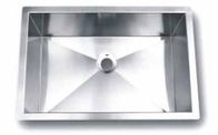 Custom Size Undermount Double Sink Stainless Steel With Drain Board / Under Mount Stainless Steel Kitchen Sink