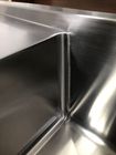 Kitchen Stainless Sink With Drainboard Household 70 / 30 Sink With Drainboard