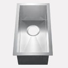 Sanitary Ware Handcraft 304 Stainless Steel Rv Sinks With Hole Cover Portable / Large Stainless Steel Sink