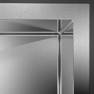 Farmhouse Apron Front Kitchen Sinks with drainer 10inch deep Heavy Duty 3mm Thicken 304 Stainless Steel Sinks basin