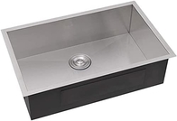30 Inch Stainless Steel Single Bowl Kitchen Sink Undermount Intallation