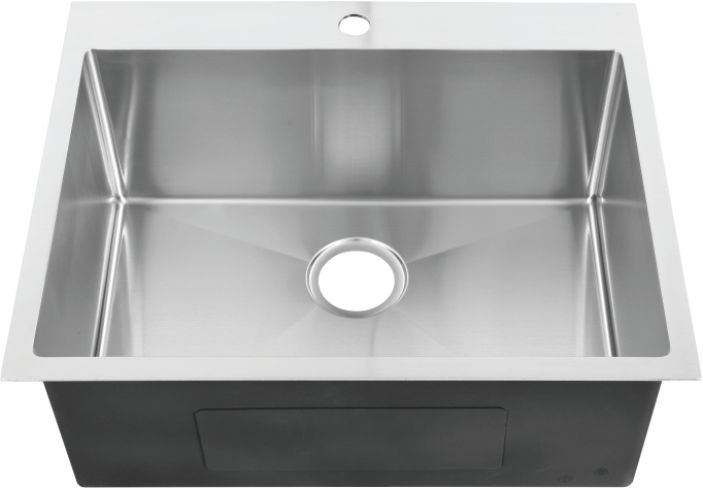 Handcrafted Top Mount Stainless Steel Kitchen Sink With Radius R10 ...