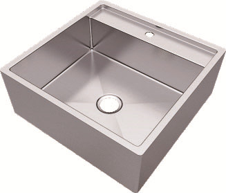20 Inch Stainless Steel Vessel Sinks , Bathroom Sink Vanity Unit With
