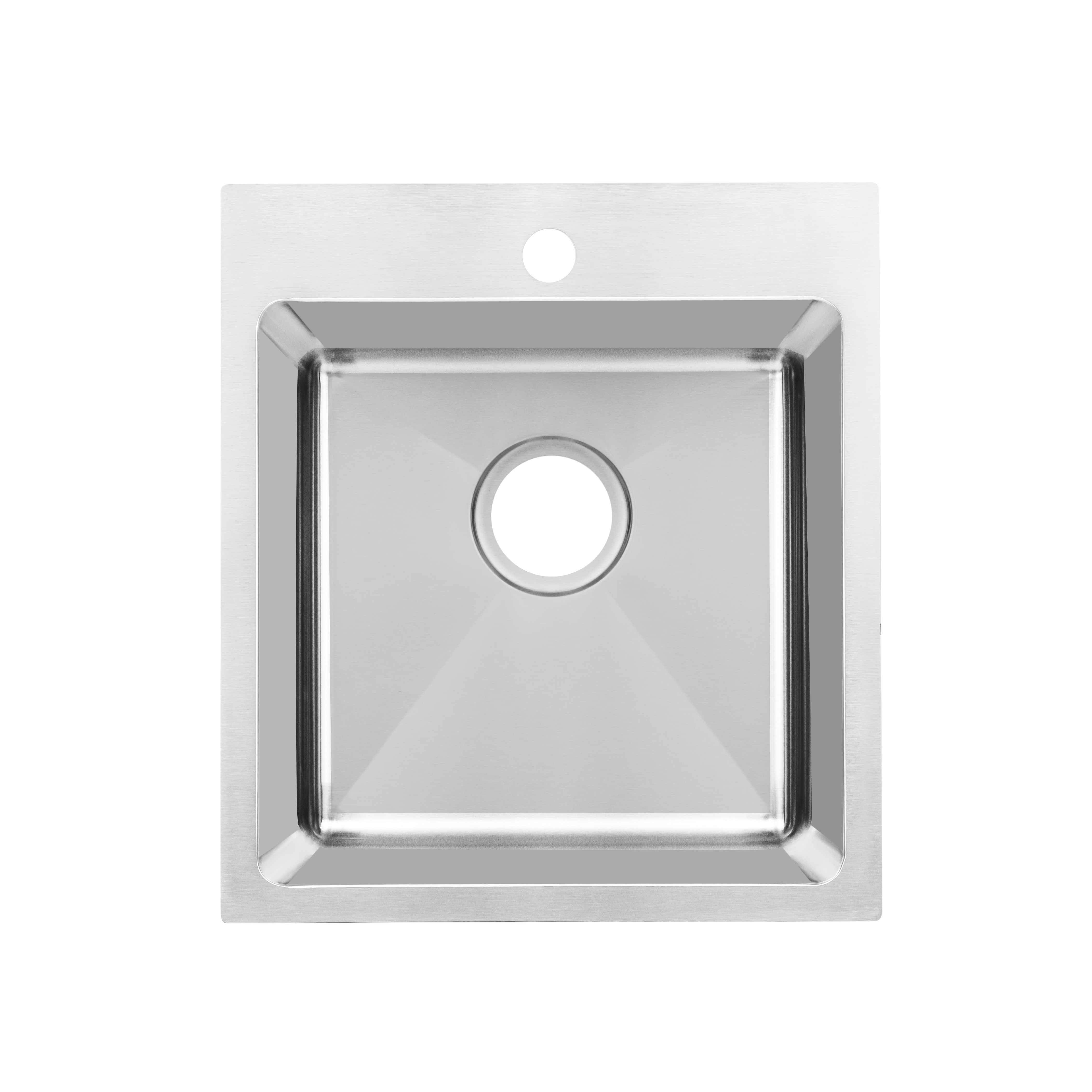 Household Stylish Top Mount Stainless Steel Kitchen Sink 5 Years