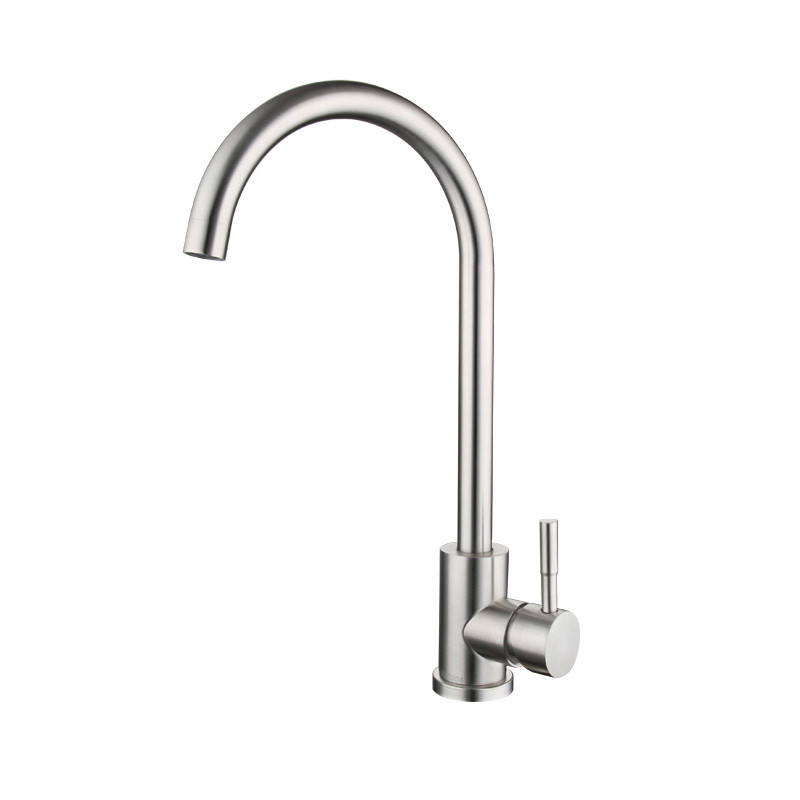 Deck Mounted Modern Sink Faucet Hot And Cold Single Handle Sink