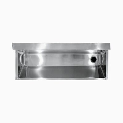Commercial 304 316 Stainless Steel Sink For Hospital Surgical Sink With Splash Plate Outdoor Hand Washing Lavamanos Quirurgico Acero 316