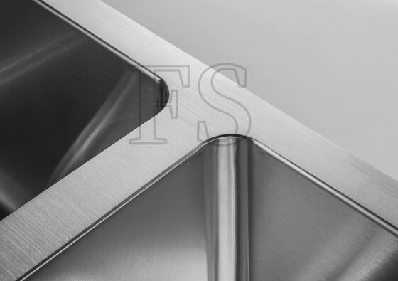 16/18Gauge Stainless Steel Workstation Kitchen Sinks Sus304 Brushed Finish 32x19inch Double Bowl Sink For Kitchen Hotel