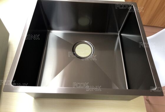 Multifunction Soundproof Undermount 304 Stainless Steel Kitchen Sinks Custom Handmade Square single bowl Utility Sinks Fregaderos De Cocina