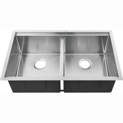 Multi Functional Countertop Installation Undermount Kitchen Sink Durable Handmade 304 Stainless Steel Workstation Sink With Accessories Double Bowl Sinks Fregadero De Cocina