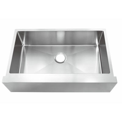 Stainless Steel Single Basin Kitchen Sink Modern Design CUPC Certified