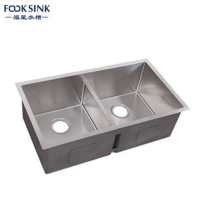 Durable Low Divide Sink SUS 304 Steel Material Excellent Rust Resistance