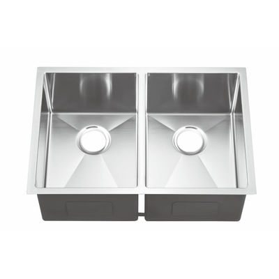 Household Double Bowl Kitchen Sink Quiet Performance For Static Caravanowl