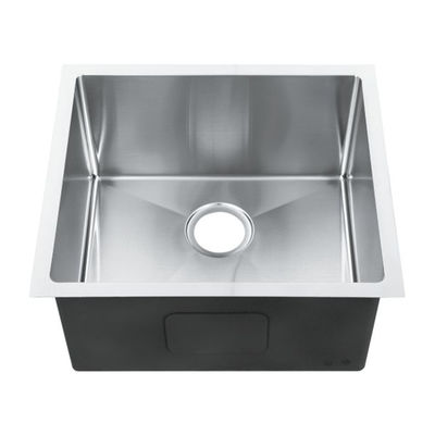 Durable Undermount Single Bowl Kitchen Sink , Modern Style Stainless Commercial Sink