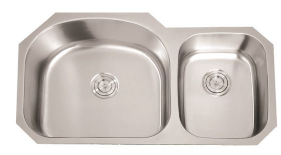 Drop In Double Bowl Double Drainer Kitchen Sink 37" L X 20" W Dimension