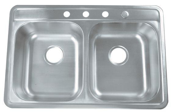 3322 Professional 4 - holesfacucet kitchen sink handmade outdoor sink stainless steel kitchen sink