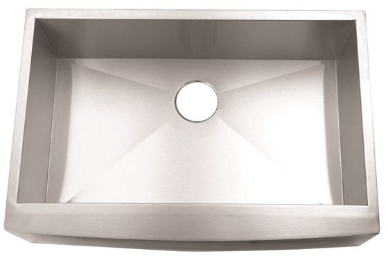 Double Bowl Stainless Apron Sink , Household Kitchen Sinks Undermount