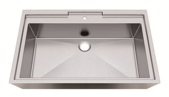 Handcrafted Bathroom Sink Undermount Installation Commercial Grade Brushed Finish