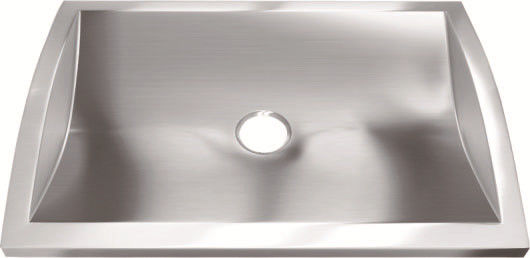 Handmade SS304 Bathroom Sink 16G Thickness Undermount / Drop In Installation