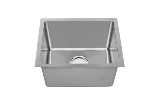 Rectangular Stainless Steel Corner Kitchen Sink Durable Nano Sliver 1.2 think