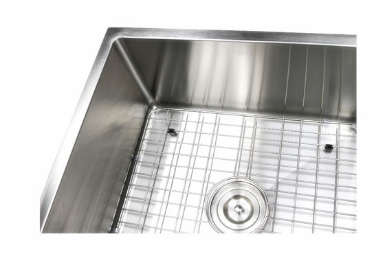 36 Inch Apron Stainless Steel Kitchen Sink Curved Front Farm Brushed Surface / Apron Stainless Steel Kitchen Sink