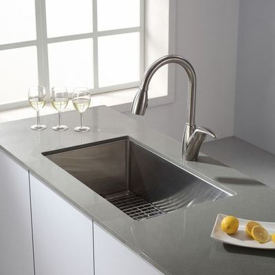 One Bowl 860X480X200mm Undermount Stainless Steel Kitchen Sink
