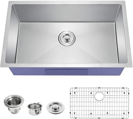 1 Bowl 304 Undermount Stainless Steel Kitchen Sink